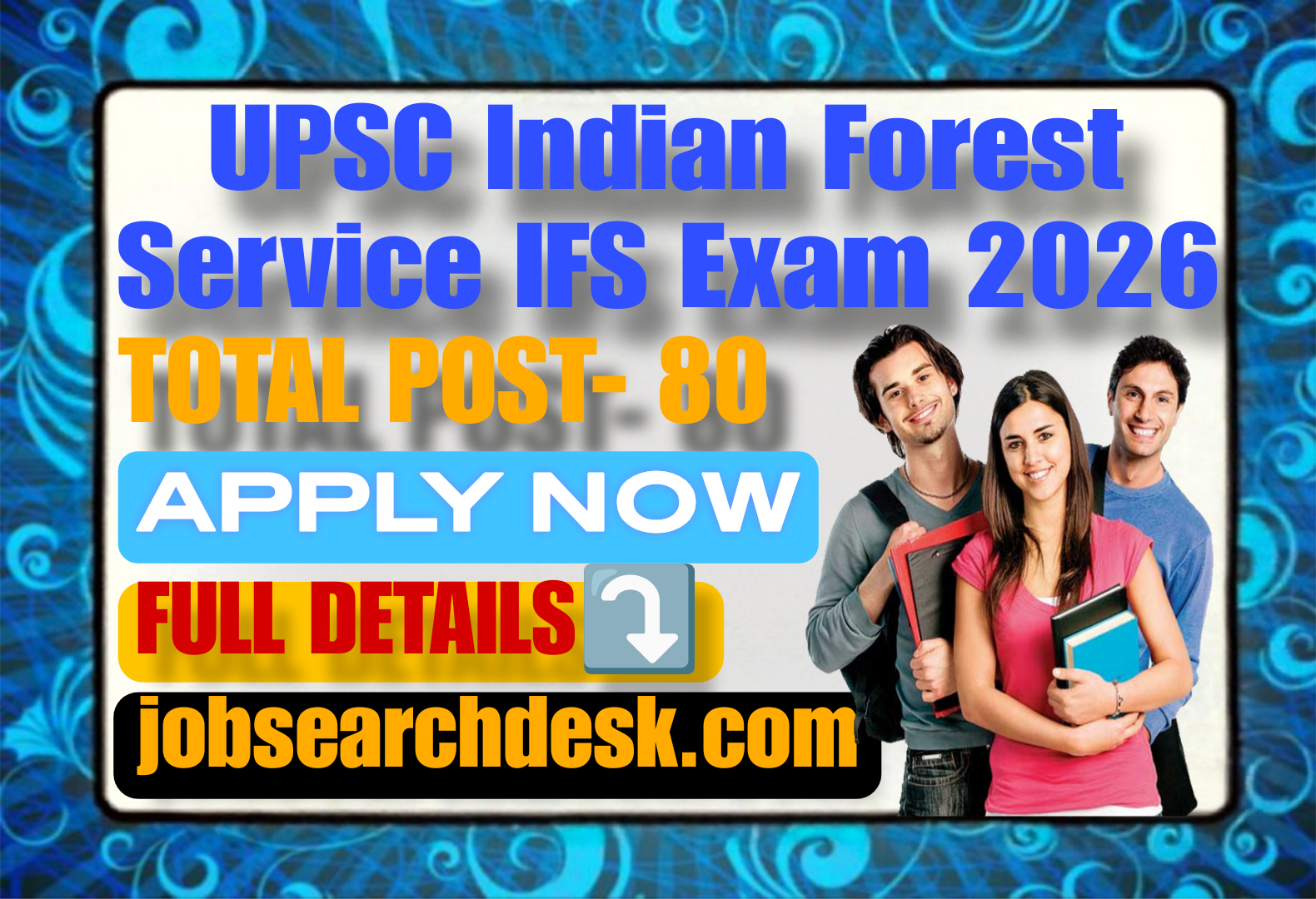 UPSC Indian Forest Sarvice IFS Exam 2026