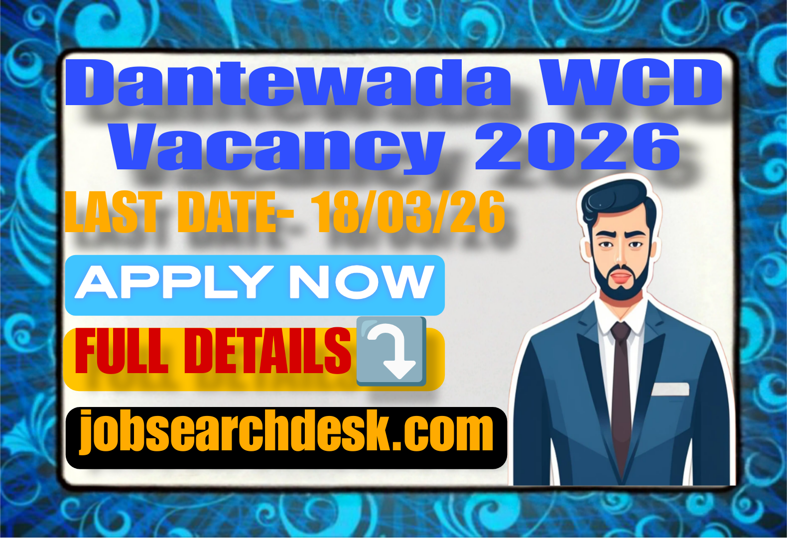 Dantewada WCD Vacancy 2026