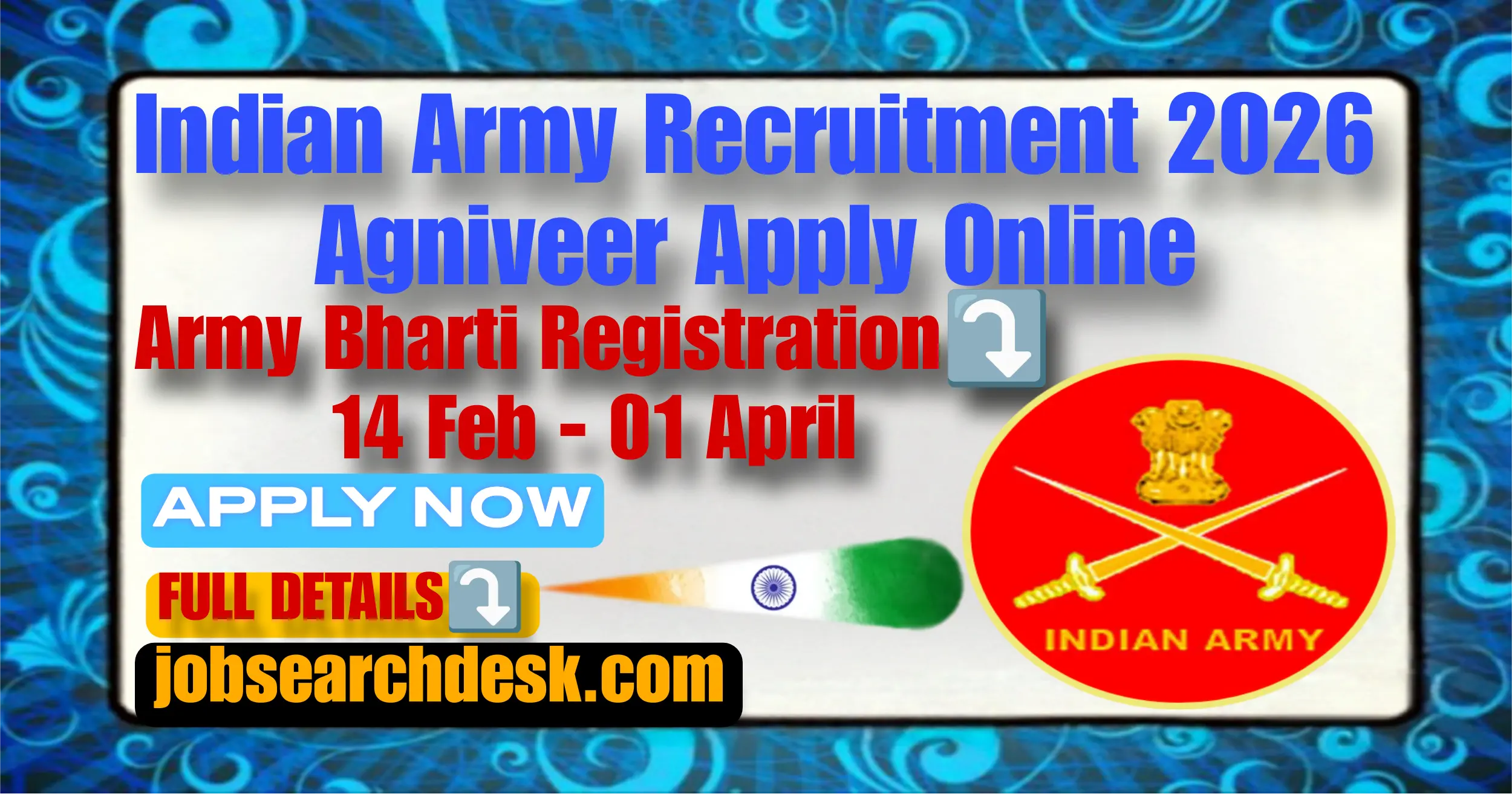 Indian Army Recruitment 2026