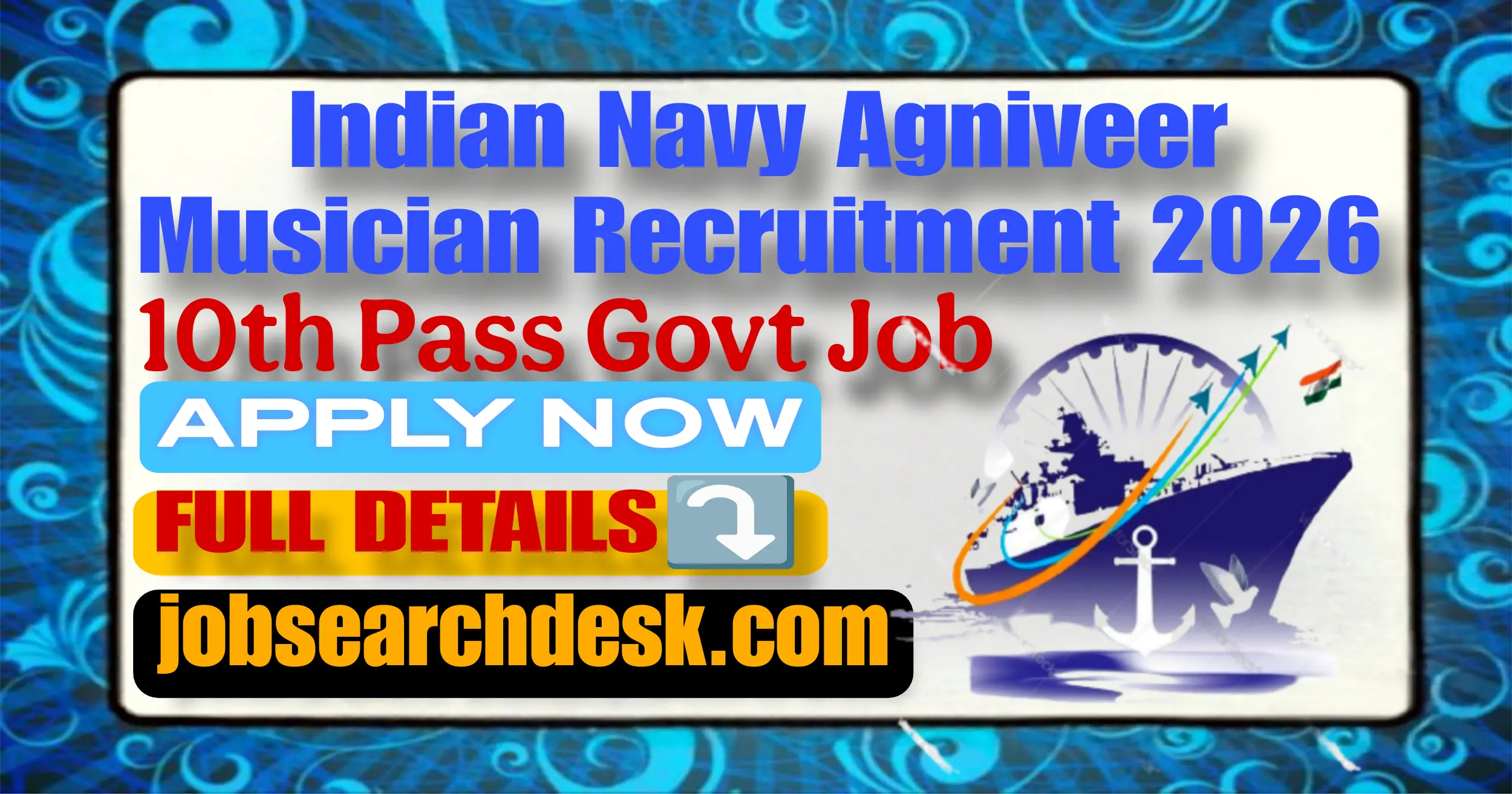 Indian Navy Agniveer Musician Recruitment 2026