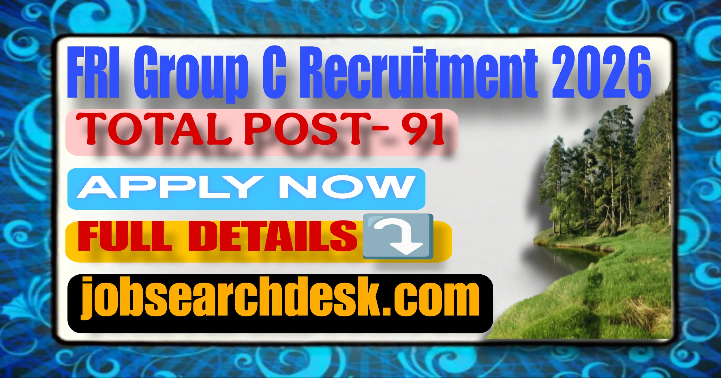 FRI Group C Recruitment 2026