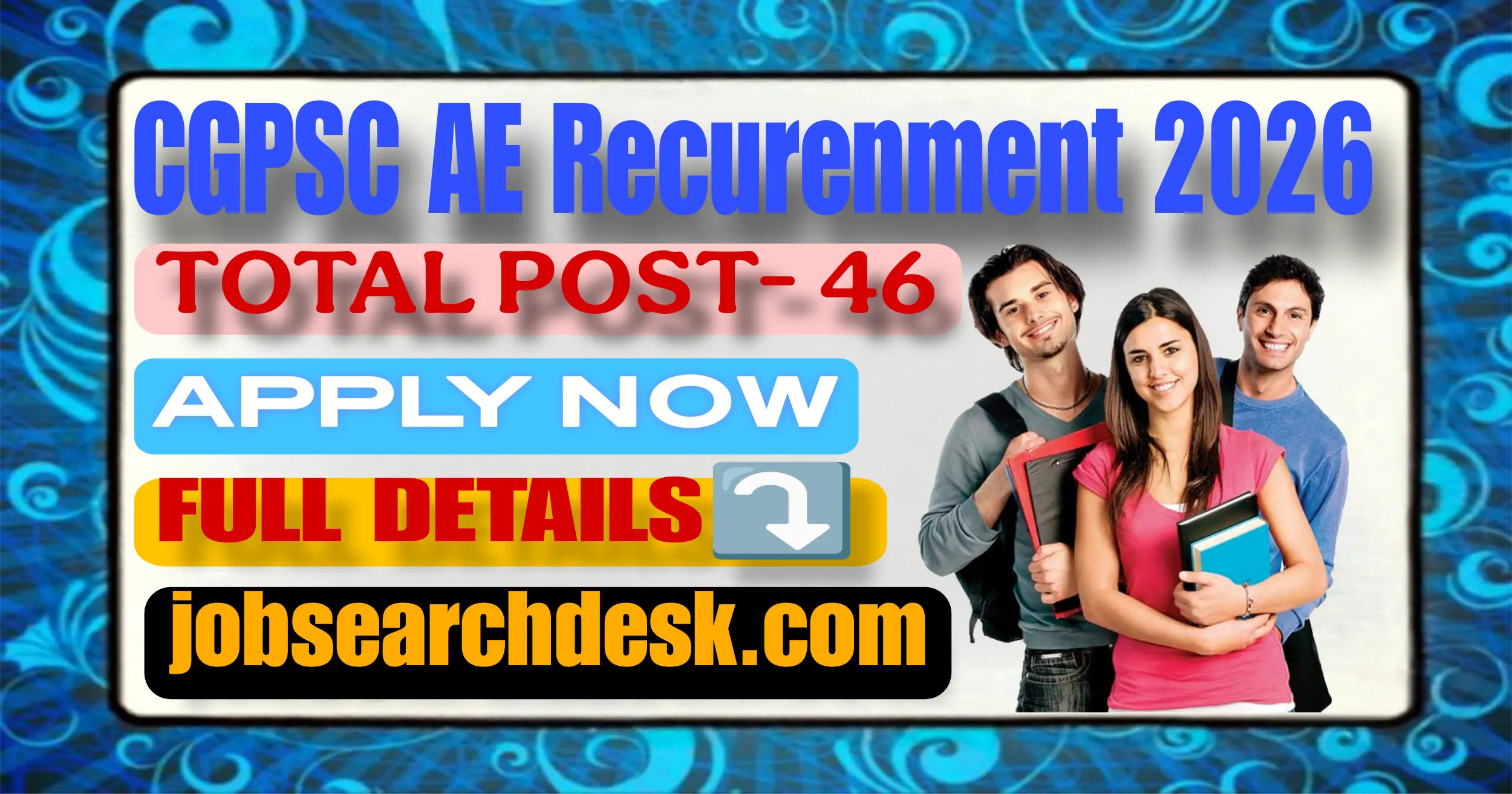 CGPSC AE Recurenment 2026