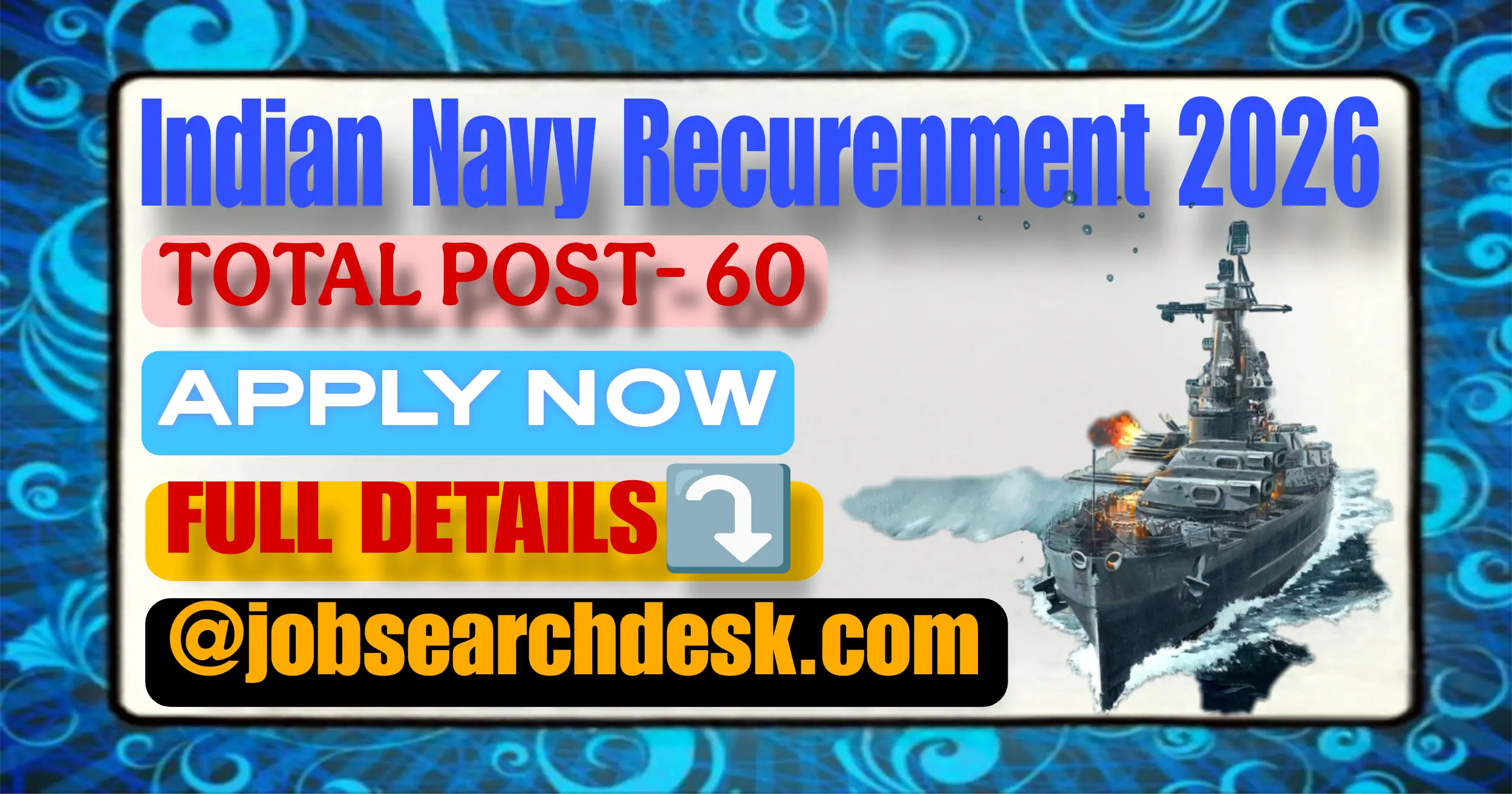 Indian Navy Recurenment 2026