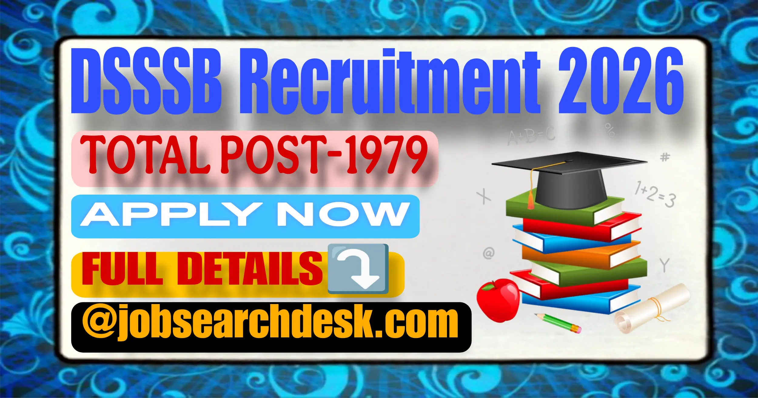 DSSSB Recruitment 2026