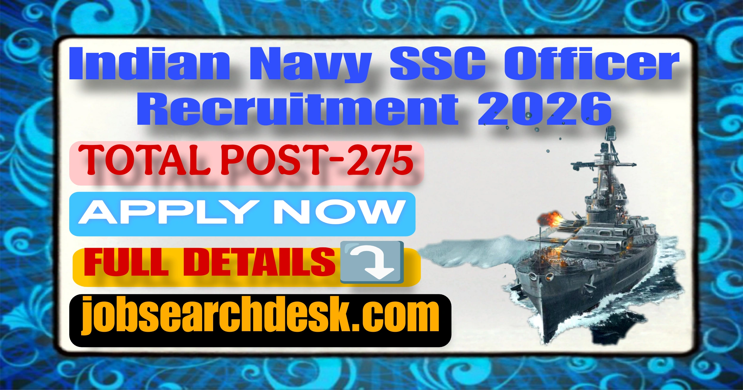 Indian Navy SSC Officer Recruitment 2026