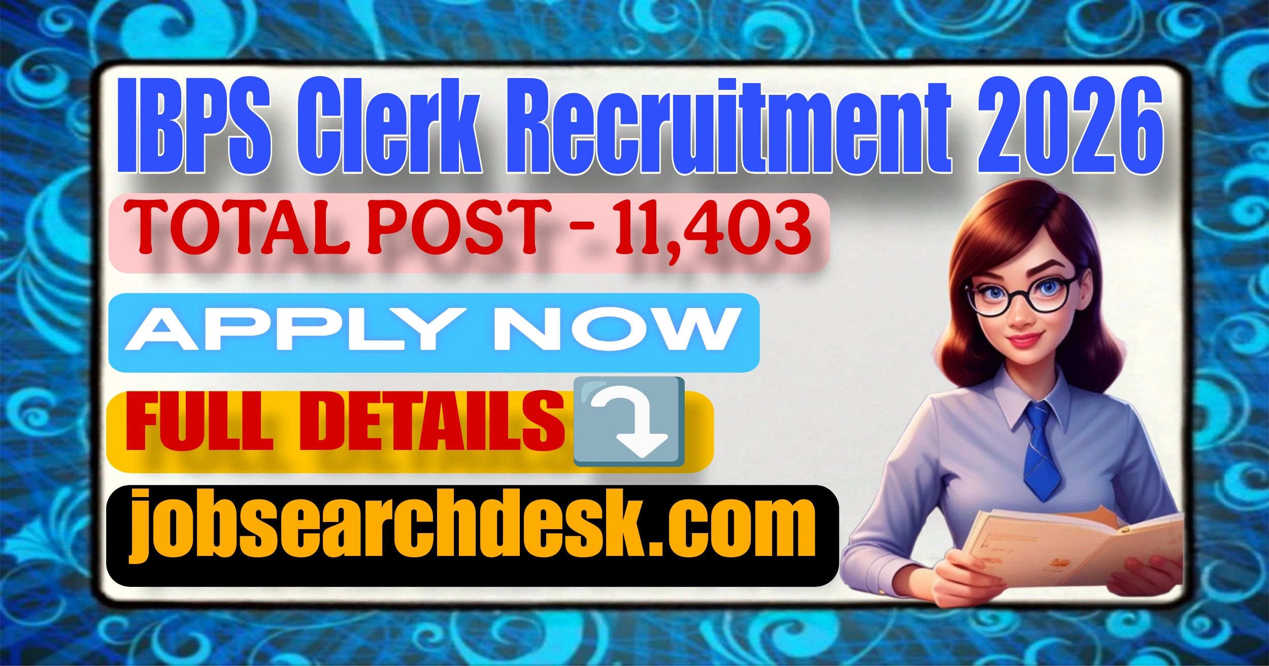 IBPS Clerk Recruitment 2026